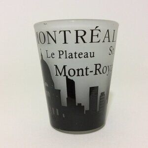 Shot Glass Montreal Souvenir 2.25" Collectible